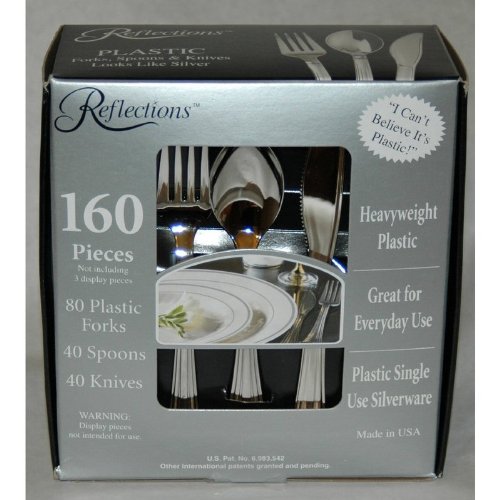 Reflections Heavyweight 'Looks Like Silver' Disposable Flatware *2 pack* image